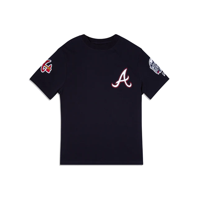 Atlanta Braves Logo Select Black Crewneck  New york yankees logo, Atlanta  braves logo, New york yankees