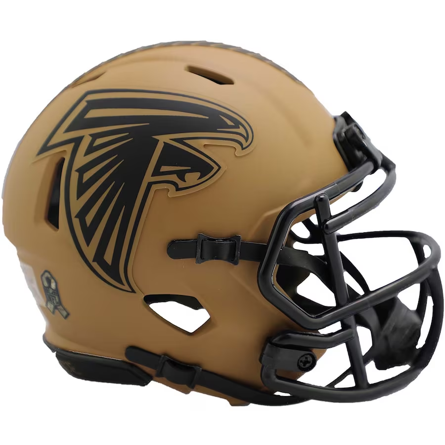 Riddell Atlanta Falcons 2023 Salute to Service Speed Mini Helmet