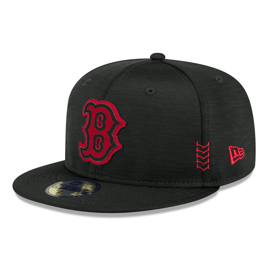 Boston Red Sox 2024 Clubhouse 59FIFTY Fitted Hat Gray 24 GRHOT 7 1 4