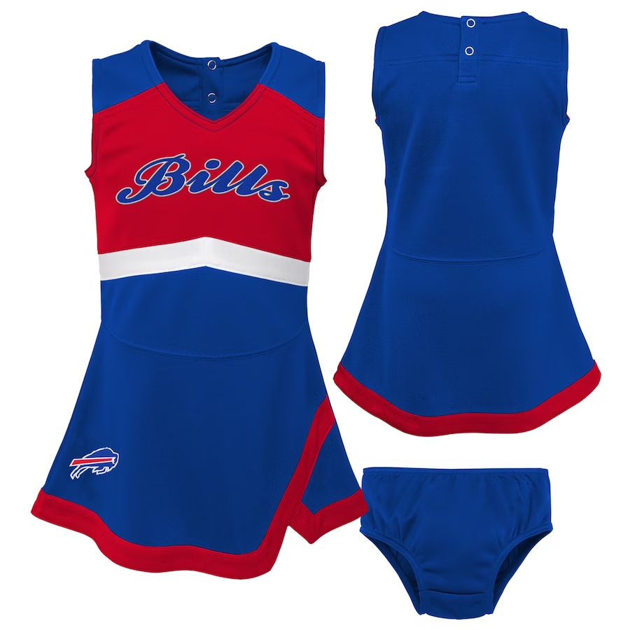 NFL, Team: PANTHERS ,Toddler Cheerleader Outfit, Team Colors 