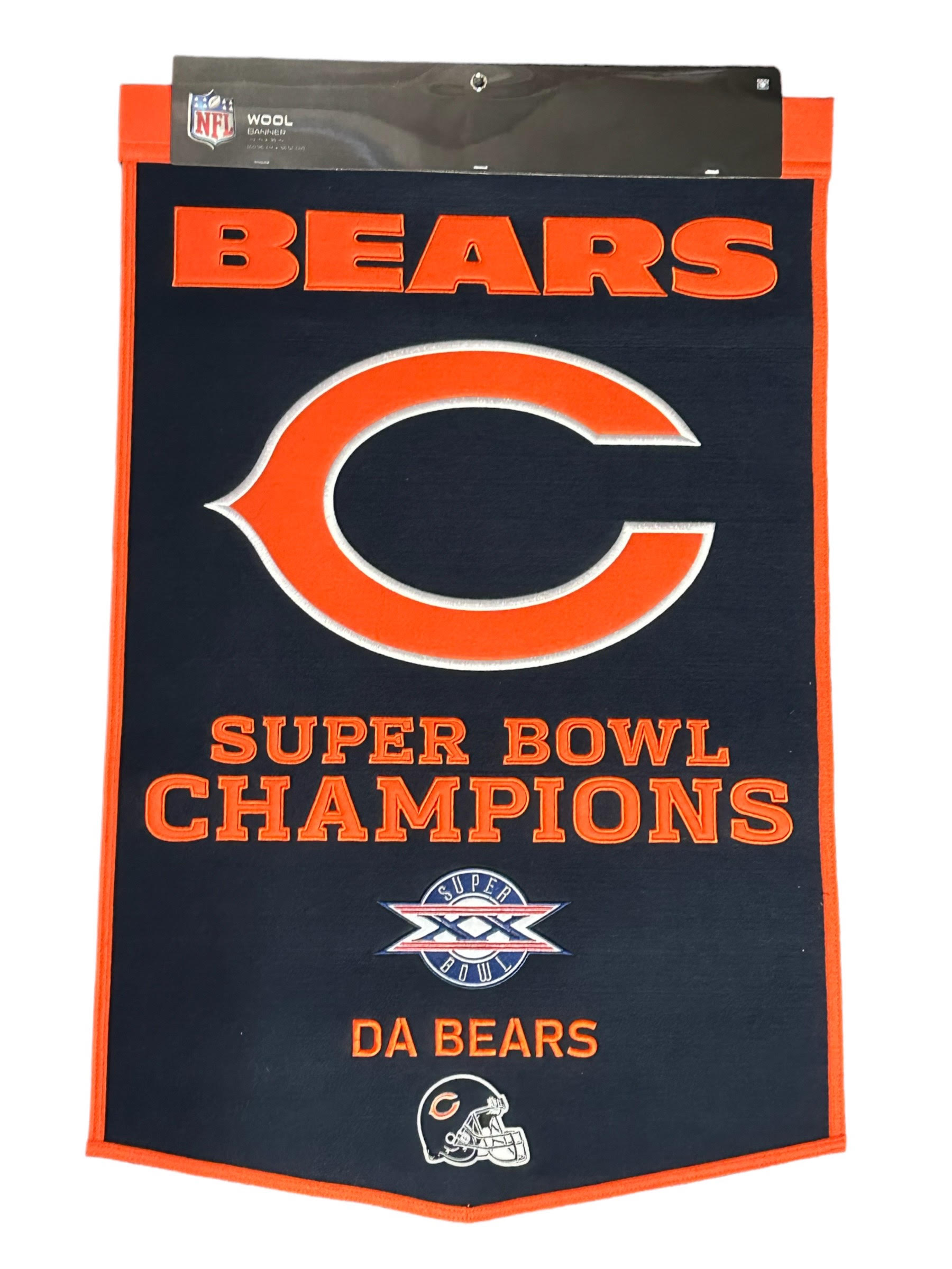 WinCraft Chicago Bears Logos Flag and Banner