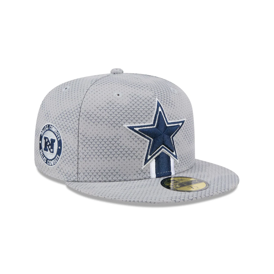 DALLAS COWBOYS 2024 NFL SIDELINE 59FIFTY FITTED HAT GRAPHITE JR S SPORTS