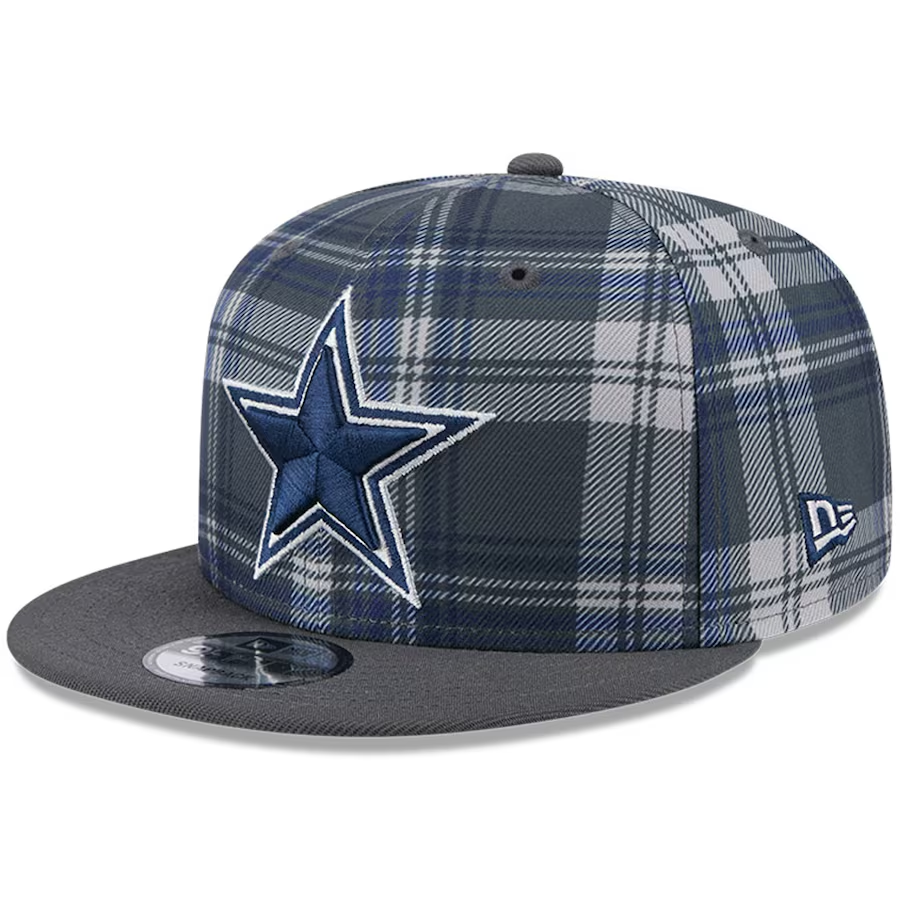 DALLAS COWBOYS 2024 NFL SIDELINE STATEMENT 9FIFTY SNAPBACK HAT GRAY JR S SPORTS