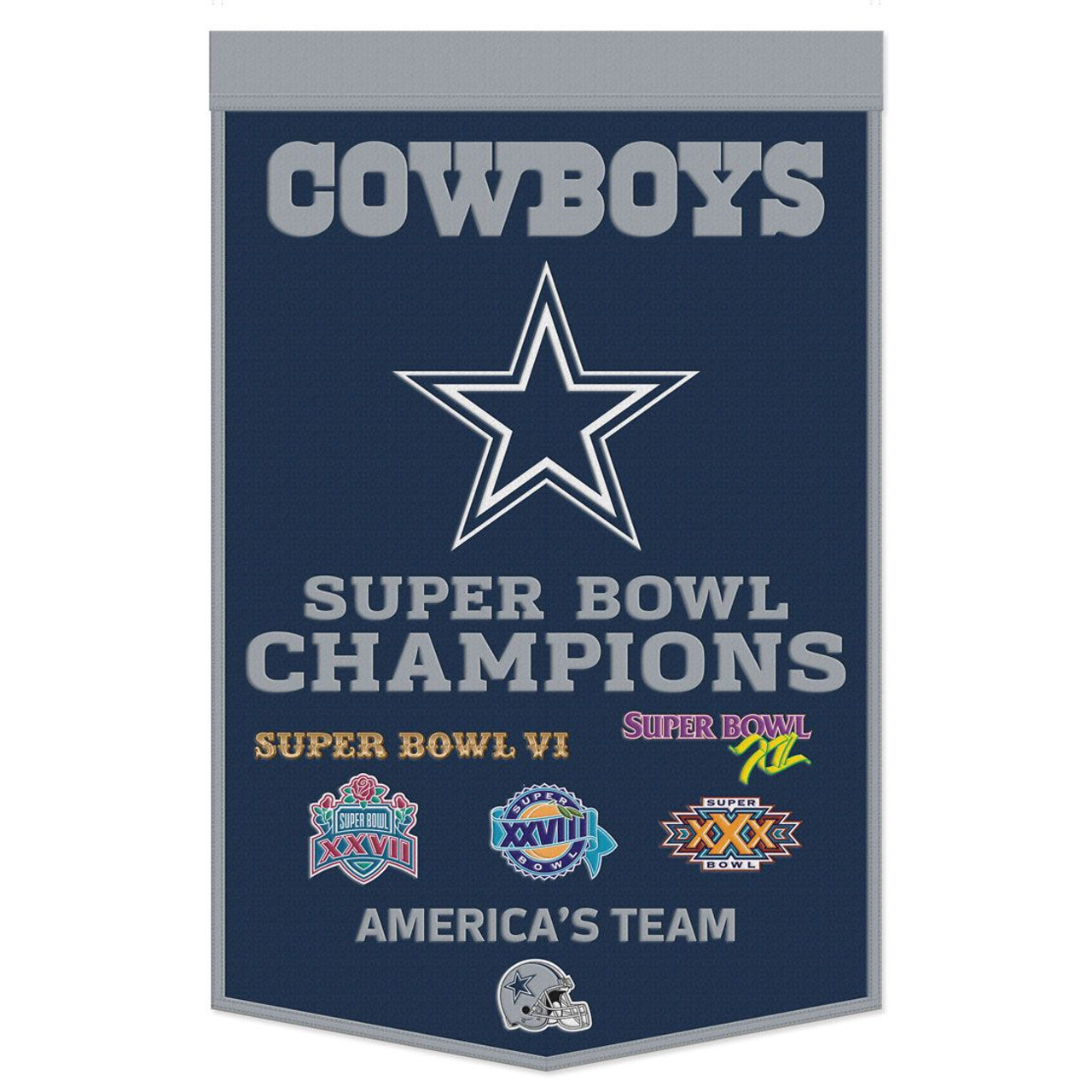 Dallas Cowboys America's Team Wool Banners - 24x38 – Sports Fanz