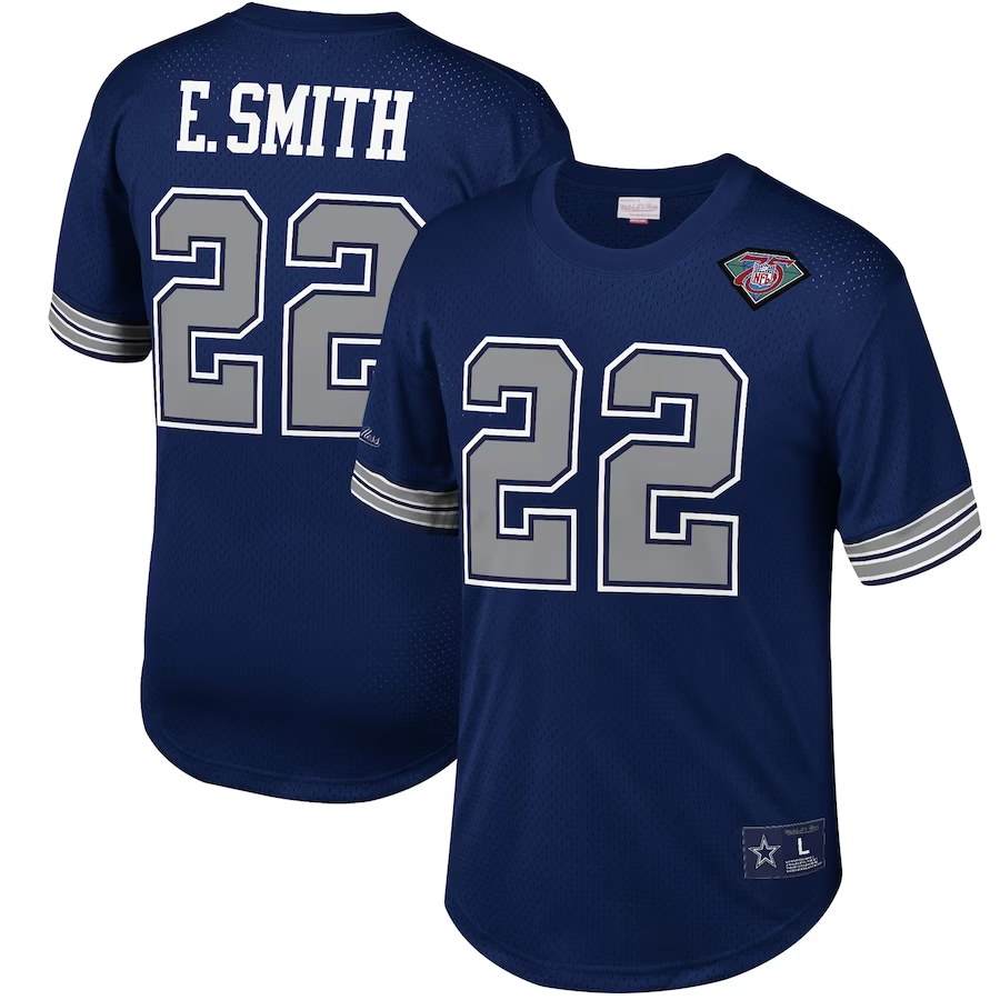 What was emmitt store smith's jersey number