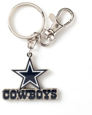 Dallas Cowboys Metal Logo Keychain