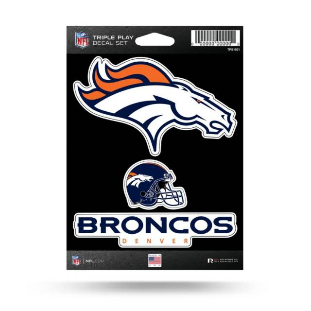 Denver Broncos Home State Decal