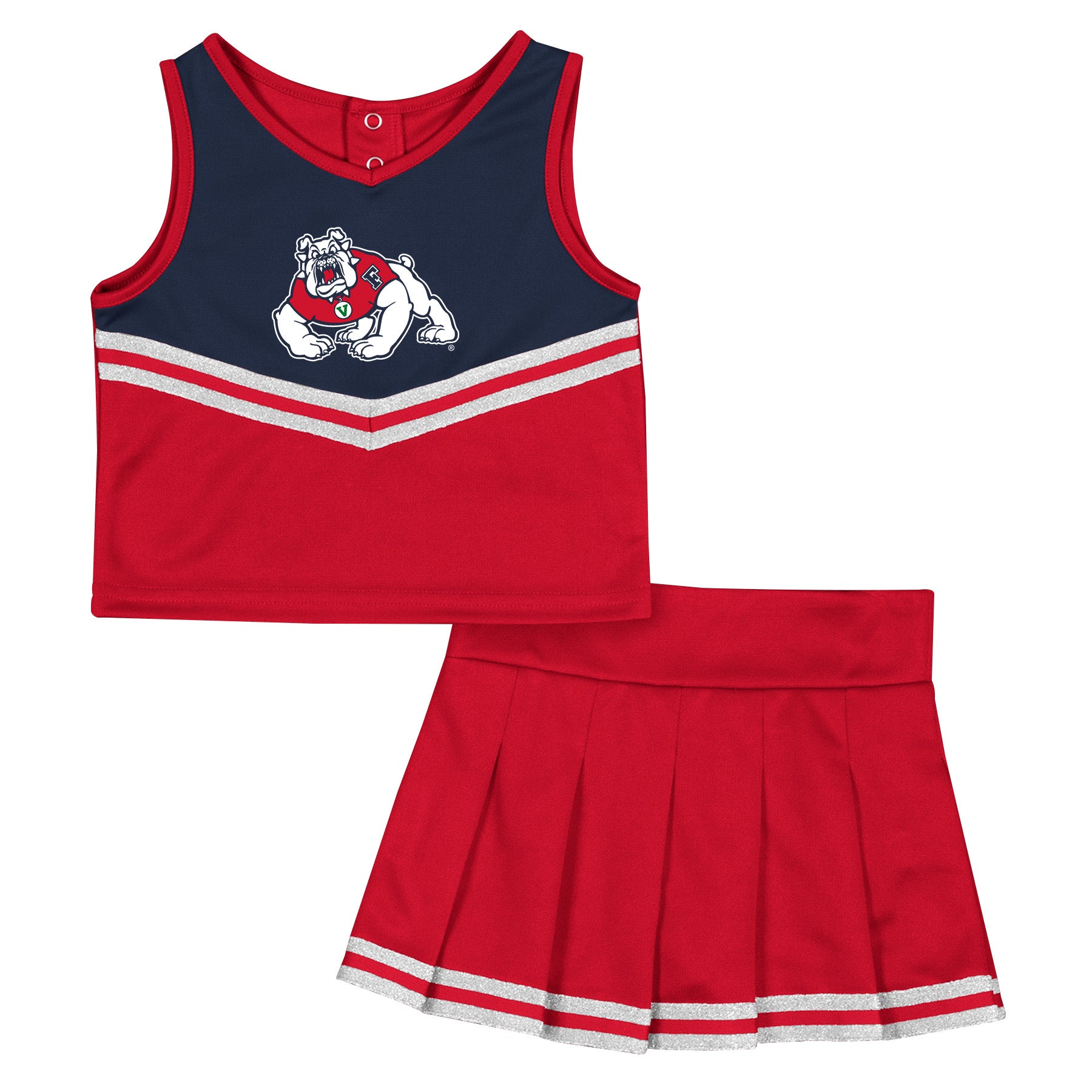 Chicago Bears Girls 2-Piece Cheerleader Set by NFL Team Apparel