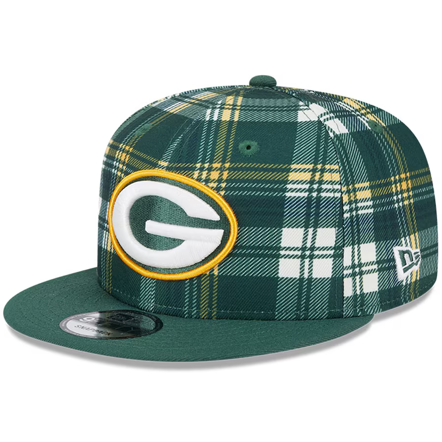 Green bay packers flat bill hats best sale