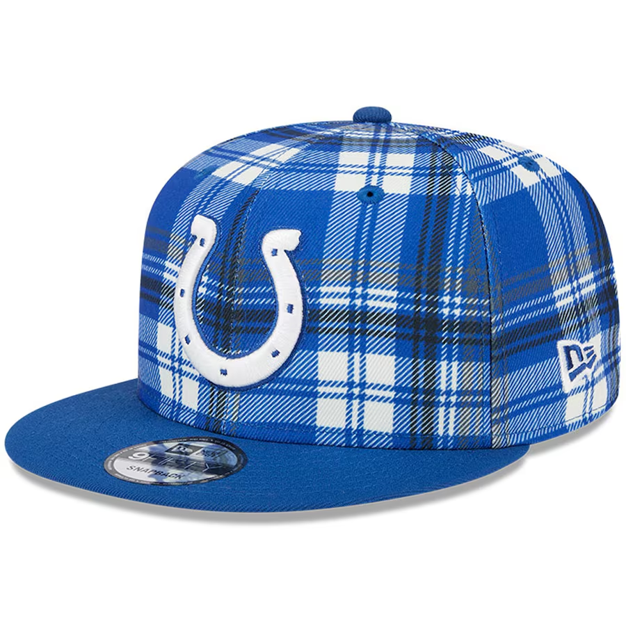 New Era Men s Royal Indianapolis Colts 2024 Sideline Statement 9FIFTY Snapback Hat Hats