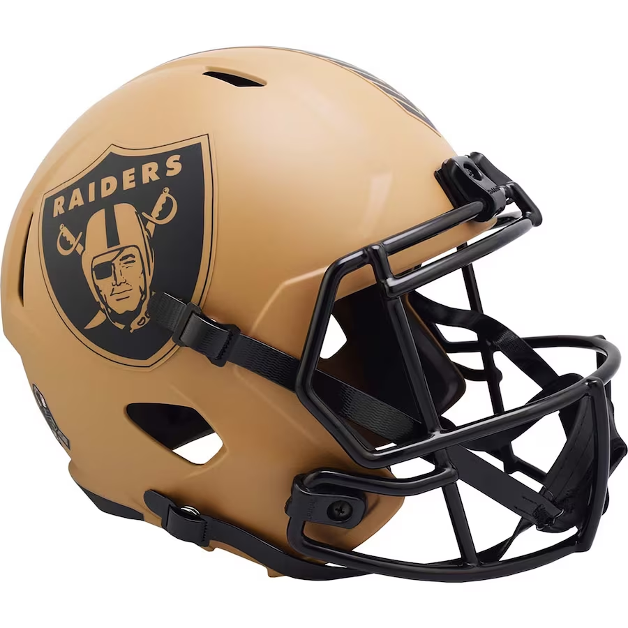 Raiders full size store helmet