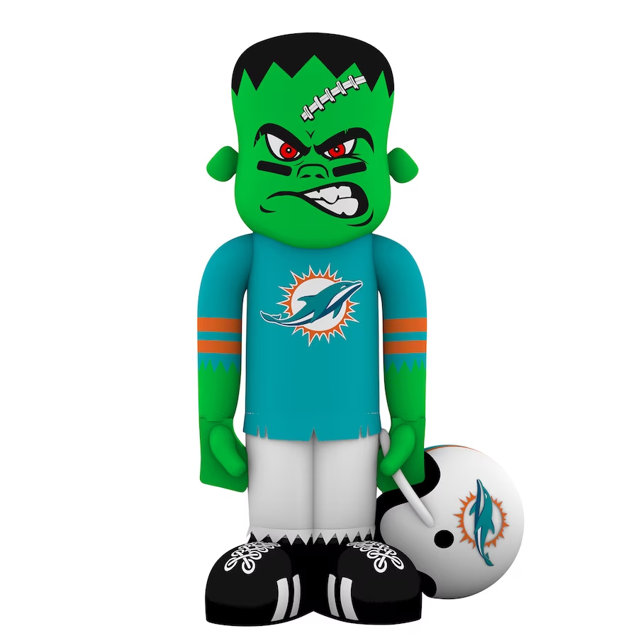 Miami Dolphins fans show their Halloween spirit against the