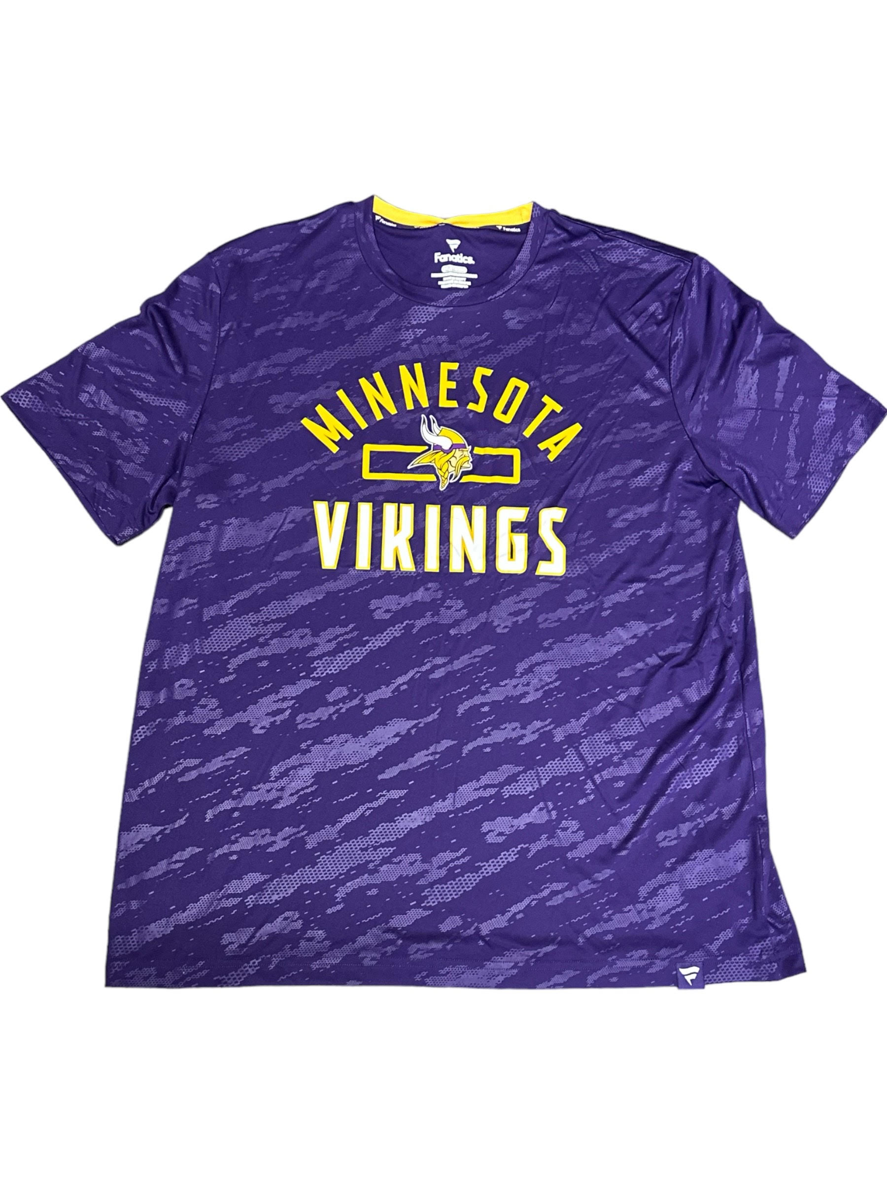 Fanatics Minnesota Vikings Men's Team Stealth Arch Tee L