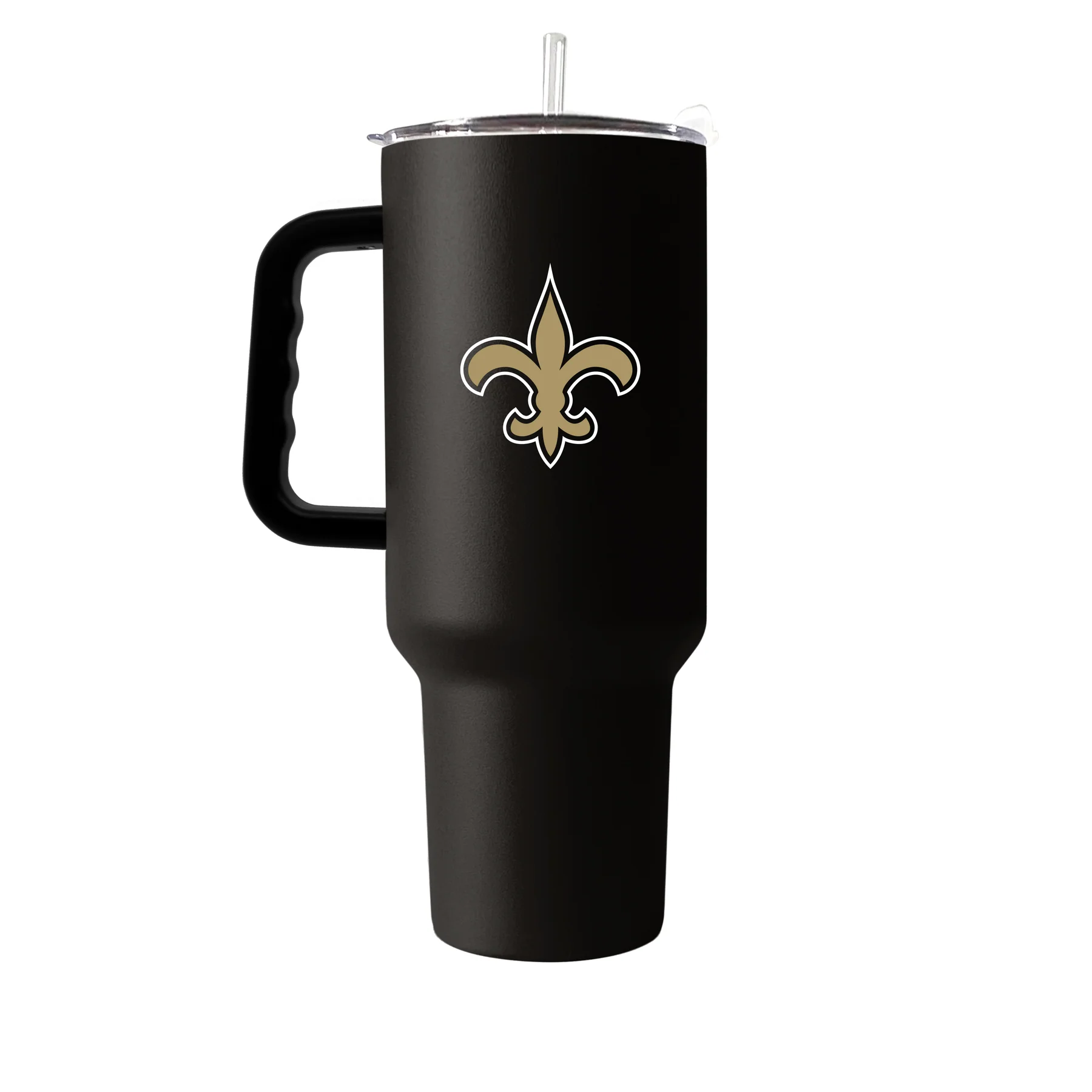 Stainless Steel Straw Tumbler - New Orleans Saints