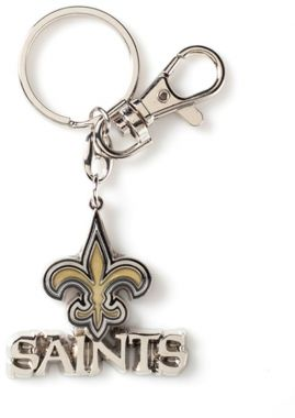 New Orleans Saints Enameled Key Chain - Sports Unlimited