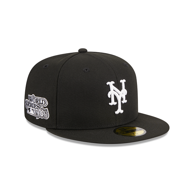 Atlanta Braves World Series New Era 59Fifty Fitted hat (Black White Gray  Under Brim)