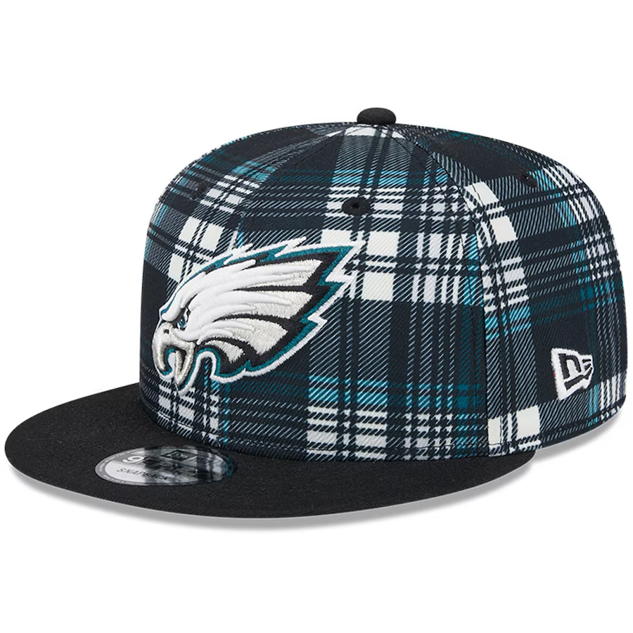 PHILADELPHIA EAGLES 2024 NFL SIDELINE STATEMENT 9FIFTY SNAPBACK HAT JR S SPORTS