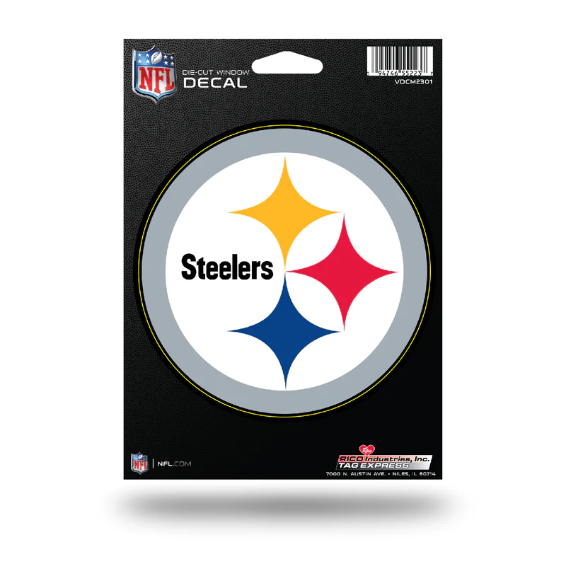 Rico Industries Pittsburgh Steelers License Plate at