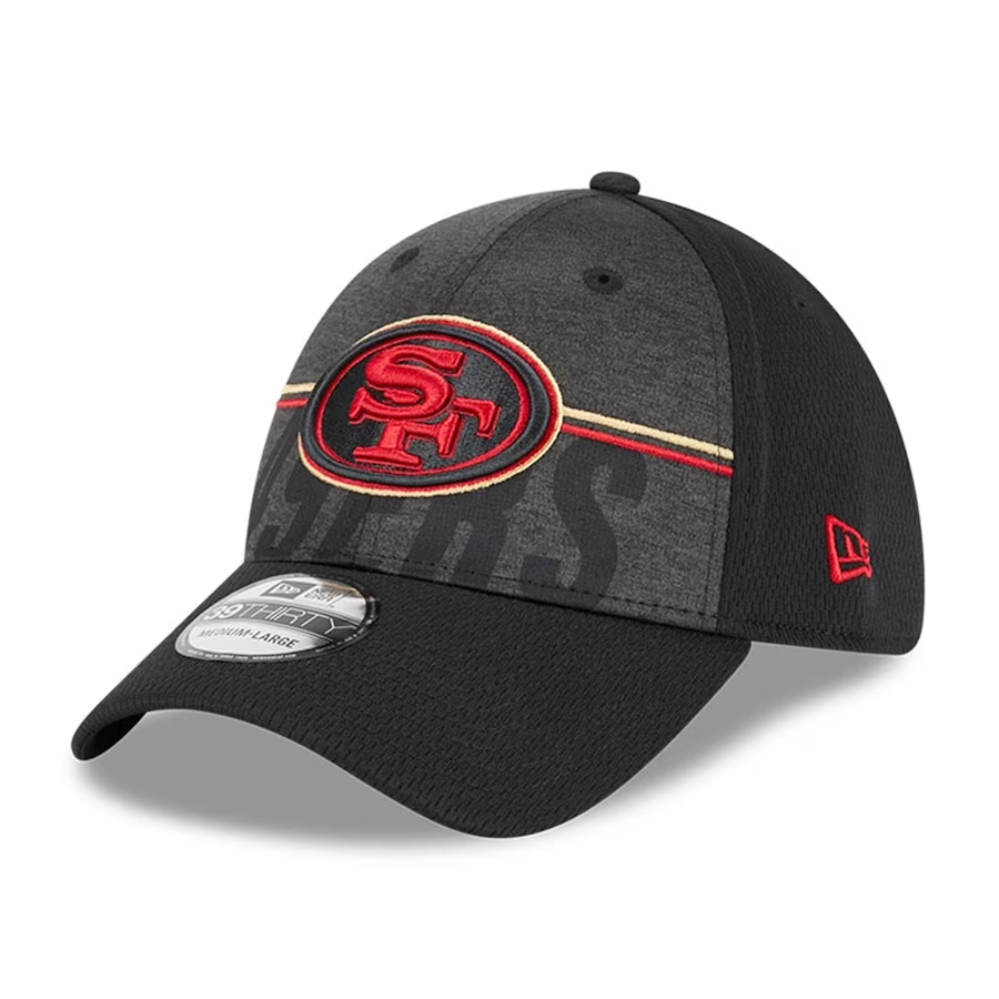 New Era San Francisco 49ers Black and Gold Edition 39Thirty Stretch Cap