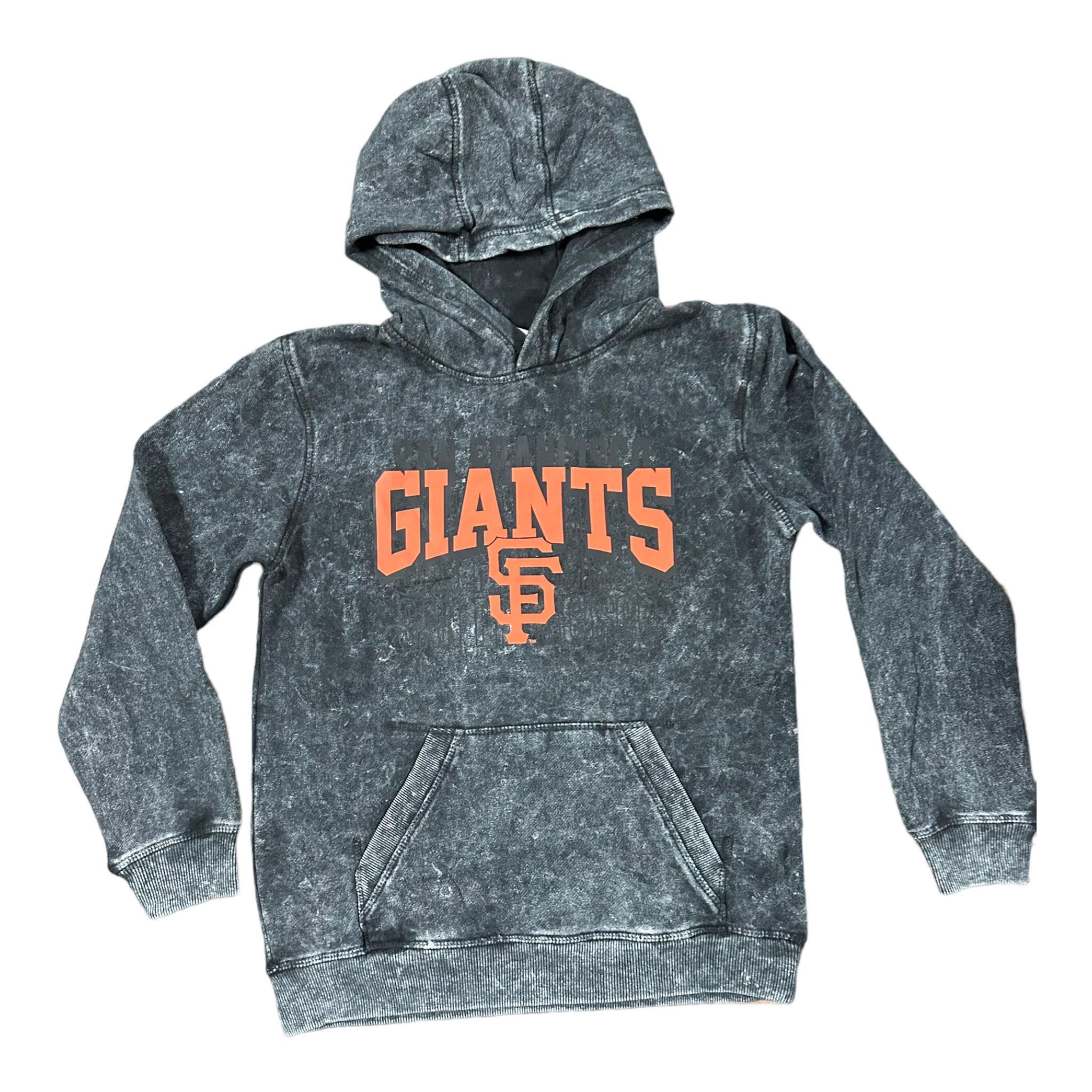 Outerstuff San FRANISCO Giants Youth Back to Back Mineral Washed Hoodie 23 / XL