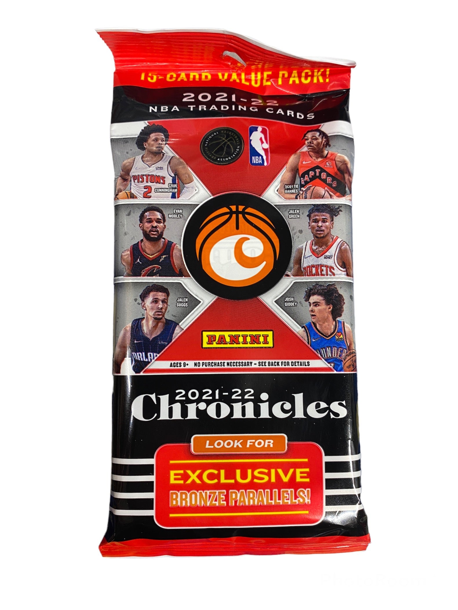 2021-22 Panini Chronicles NBA Trading Card Box (Hanger Pack)