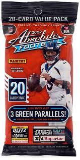 2021 Panini Absolute Football Value Pack/Fat Pack