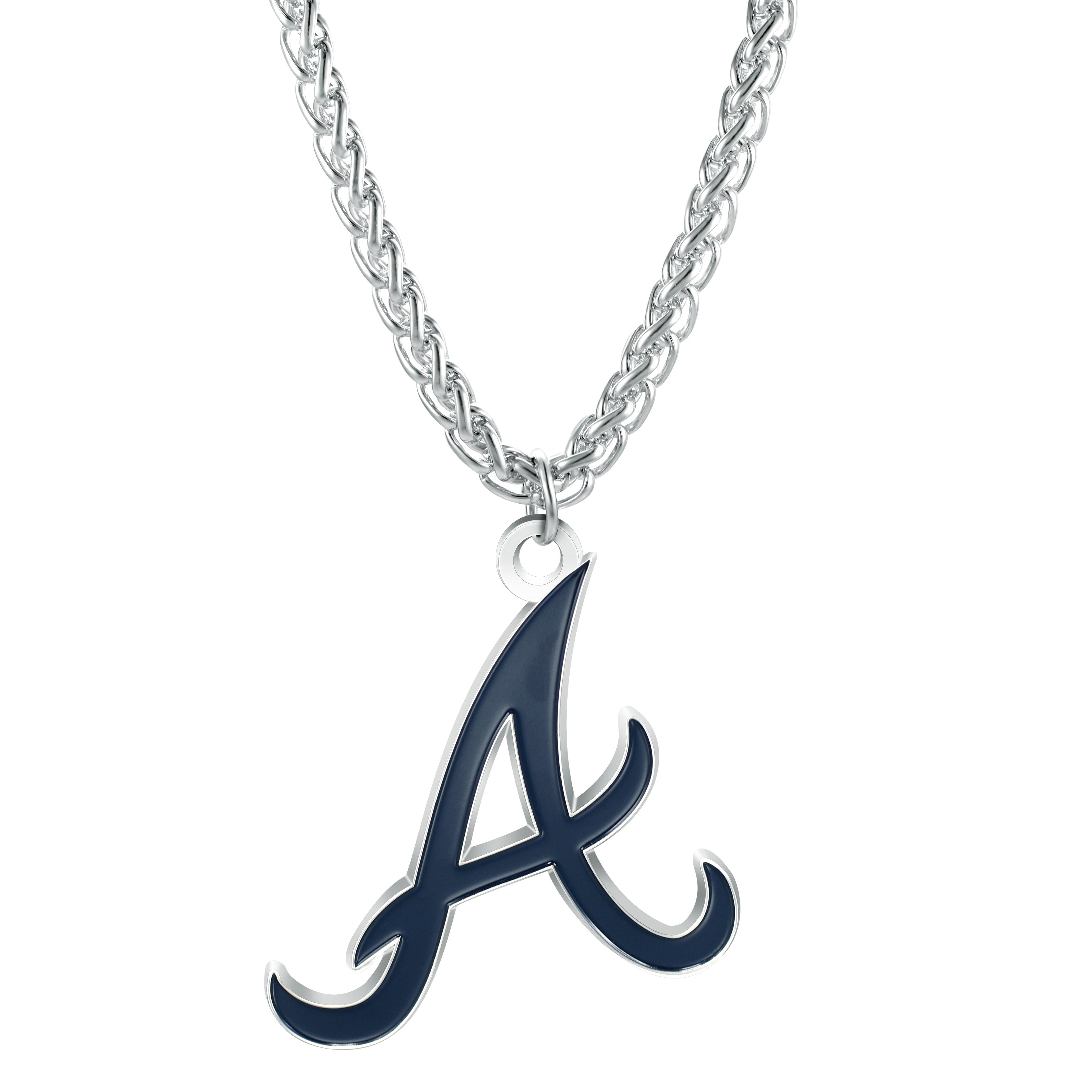 Stainless Steel Necklaces, Atlanta Braves, Pearl Necklace