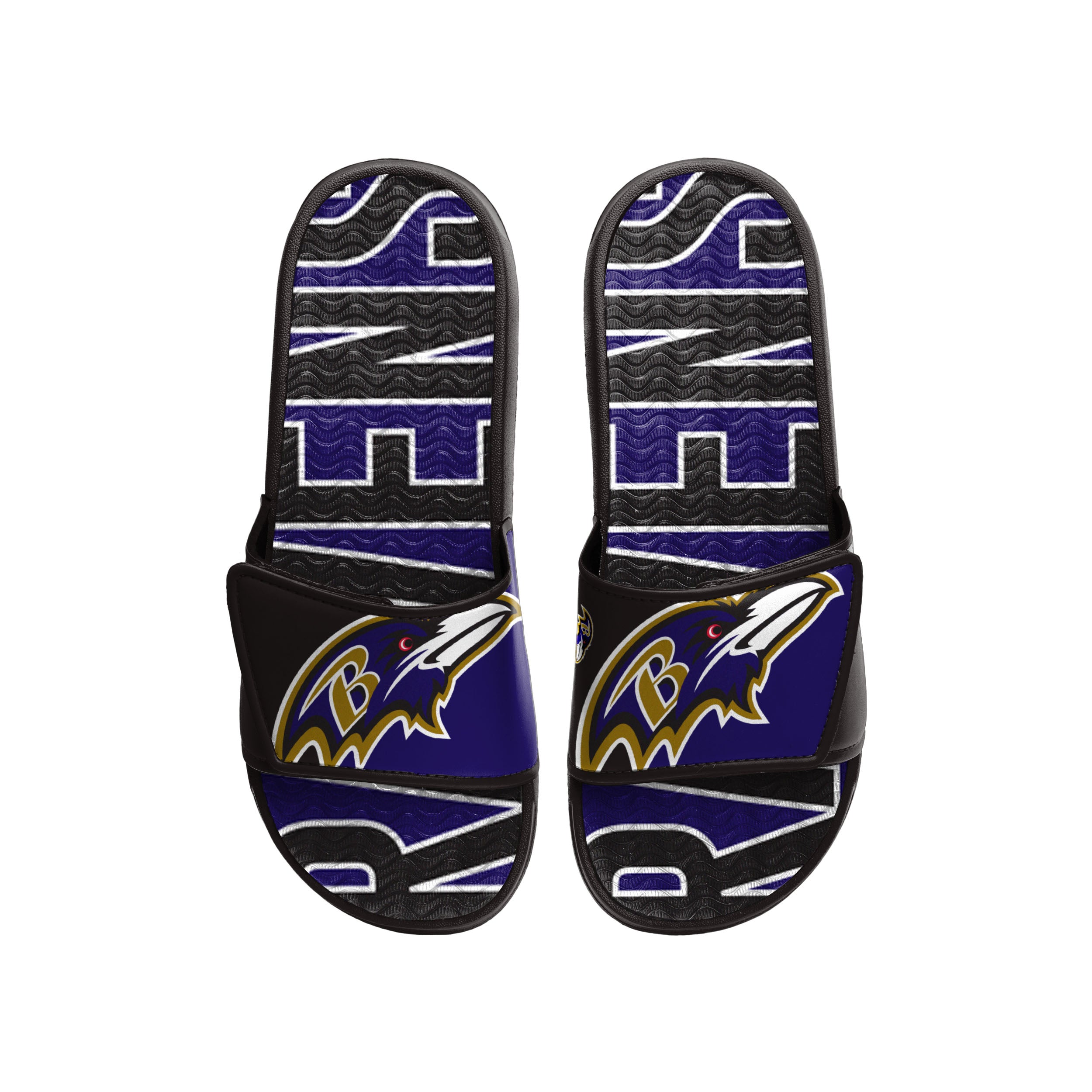 Men's baltimore ravens discount slippers