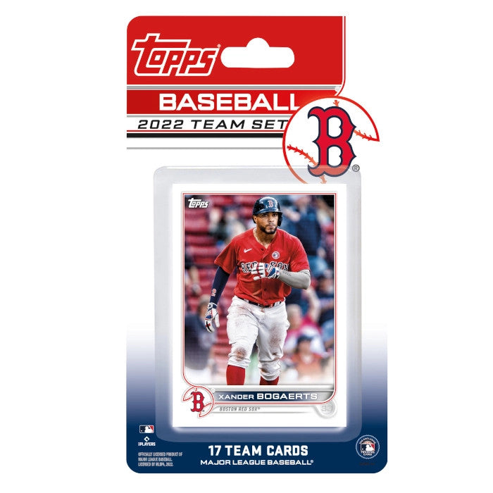 Boston Red Sox / 2022 Topps Baseball Team Set (Series 1 and 2) with (29)  Cards. PLUS 2021 Topps Red Sox Baseball Team Set (Series 1 and 2) with (20)  Cards. ***INCLUDES (