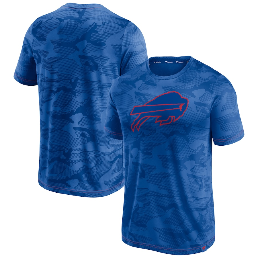 BUFFALO BILLS MEN'S PRIMARY CAMO JACQUARD TEE – JR'S SPORTS