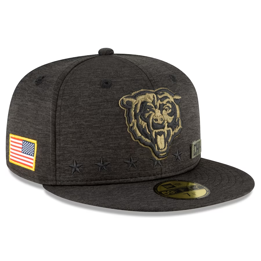 New Era Chicago Bears Salute to Service 2020 Fitted 59Fifty Cap