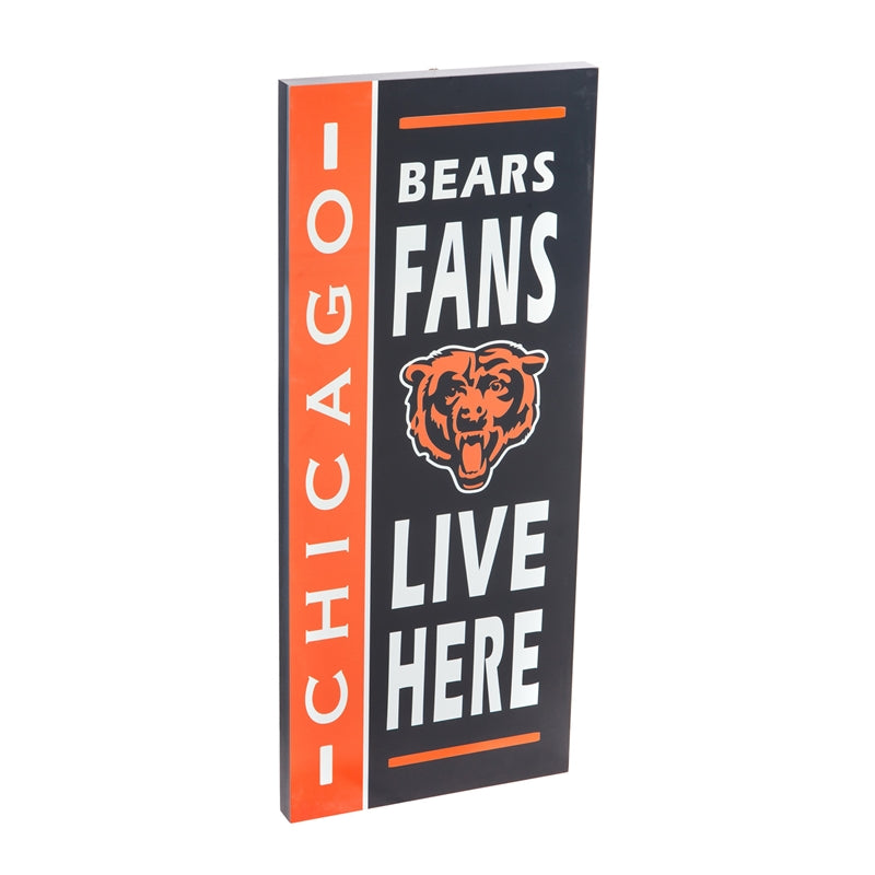 CHICAGO BEARS FAN SIGN – JR'S SPORTS