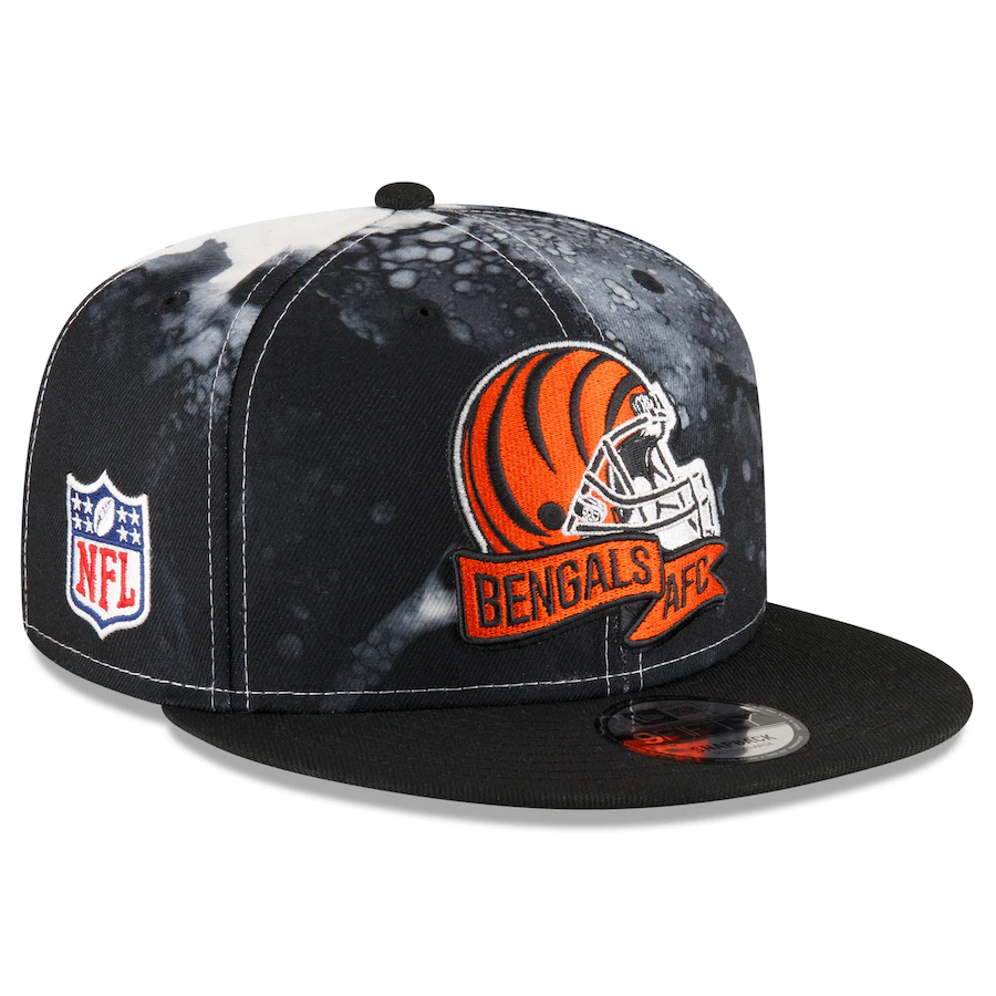 New Era Cincinnati Bengals Ink NFL Sideline 2022 9FIFTY Snapback Hat