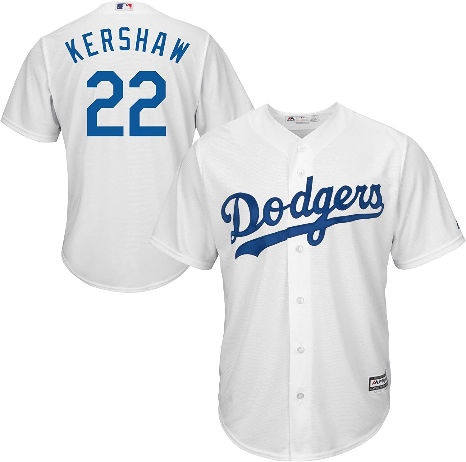 Clayton Kershaw LA Dodgers Replica Youth Home Jersey