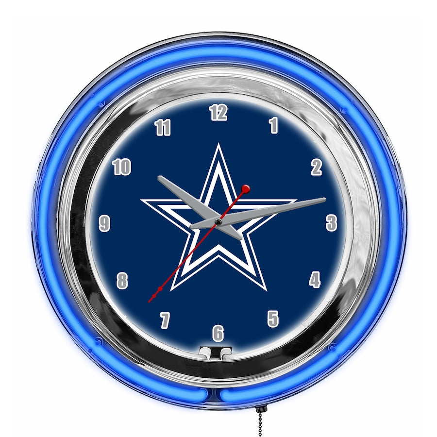 FC Dallas: Retro Lighted Wall Clock| Color| Blue