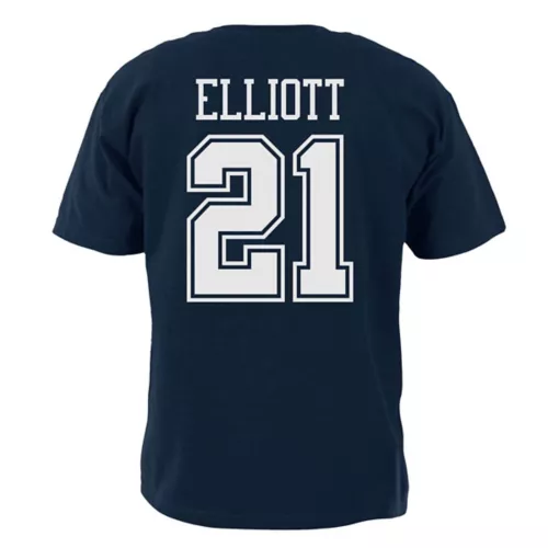 Girls Toddler Dallas Cowboys Ezekiel Elliott Pink Player Name