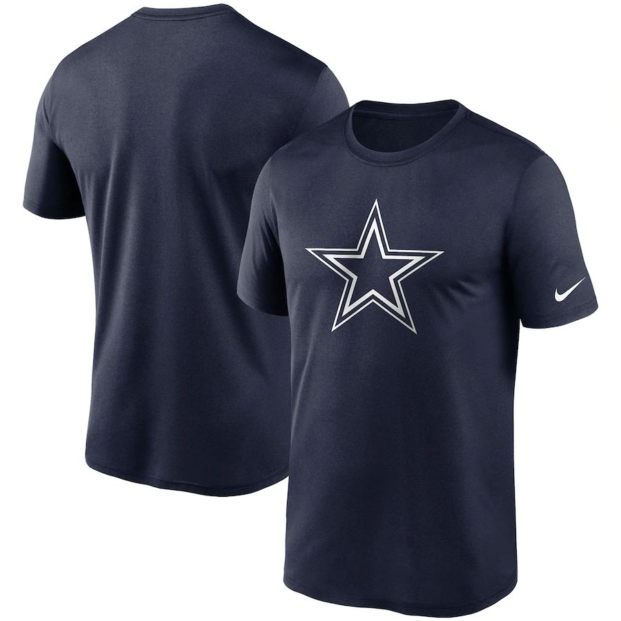 CAMISETA NIKE ESSENTIAL LOGO PARA HOMBRE DALLAS COWBOYS AZUL MARINO