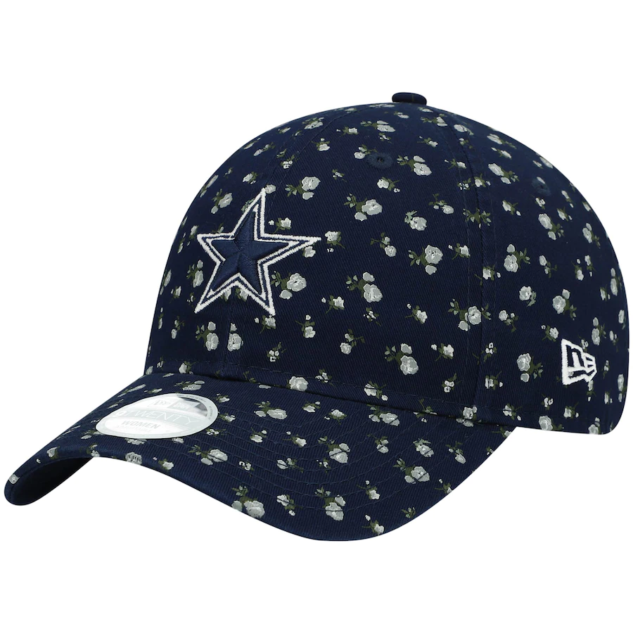 Dallas Cowboys Women's Floral 9TWENTY Adjustable Hat