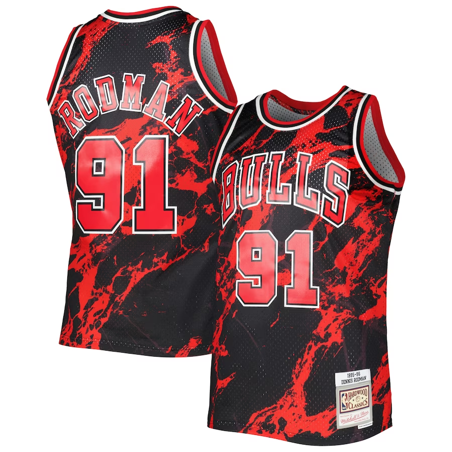 Jersey Chicago Bulls behind the back Dennis Rodman - Jerseys - Men's wear -  Basketball wear
