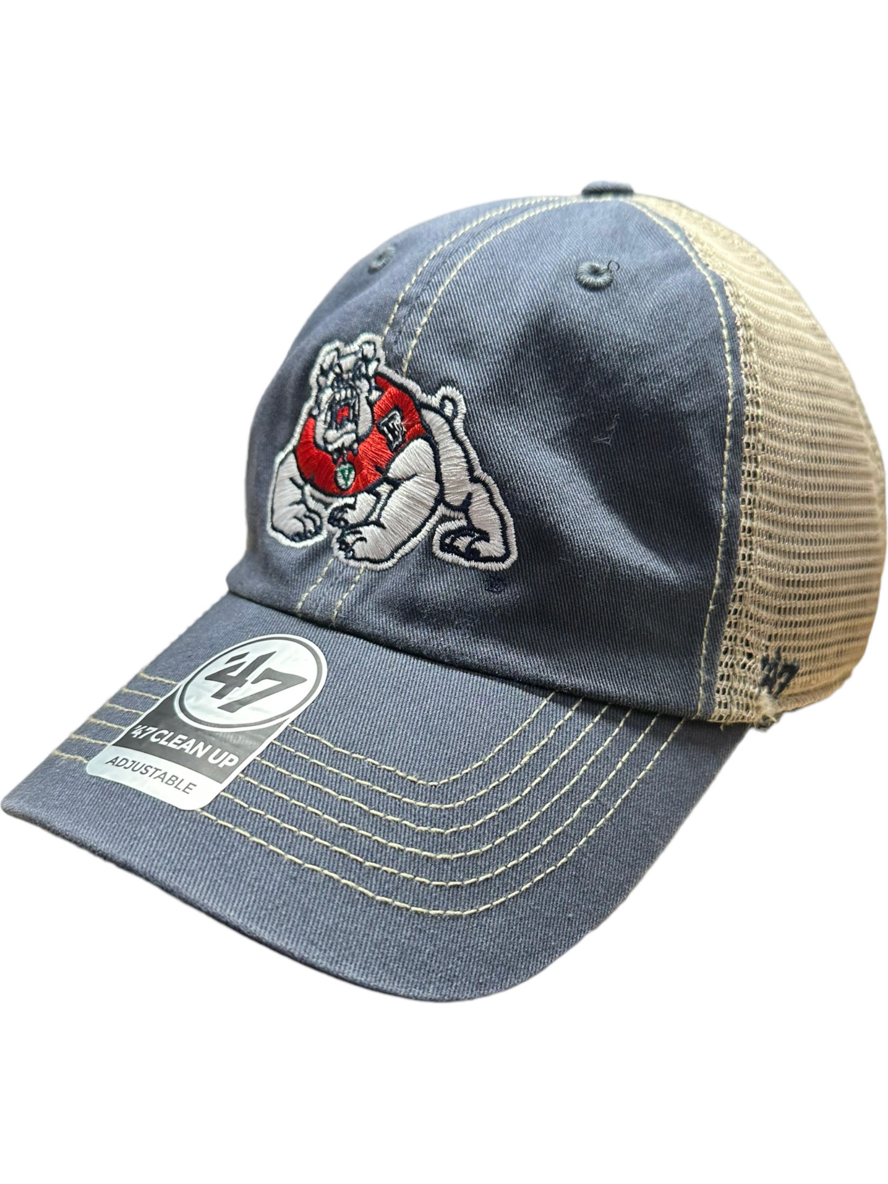 Atlanta Braves Men’s 47 Brand Clean Up Adjustable Hat