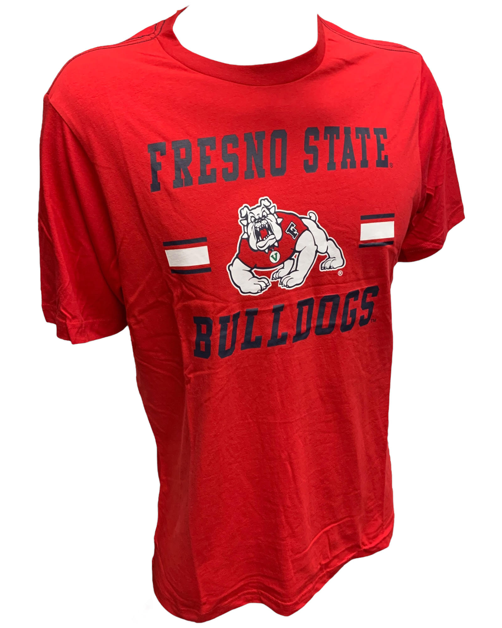 Fresno State Bulldogs Men's Full Dog T-Shirt 22 Red / M