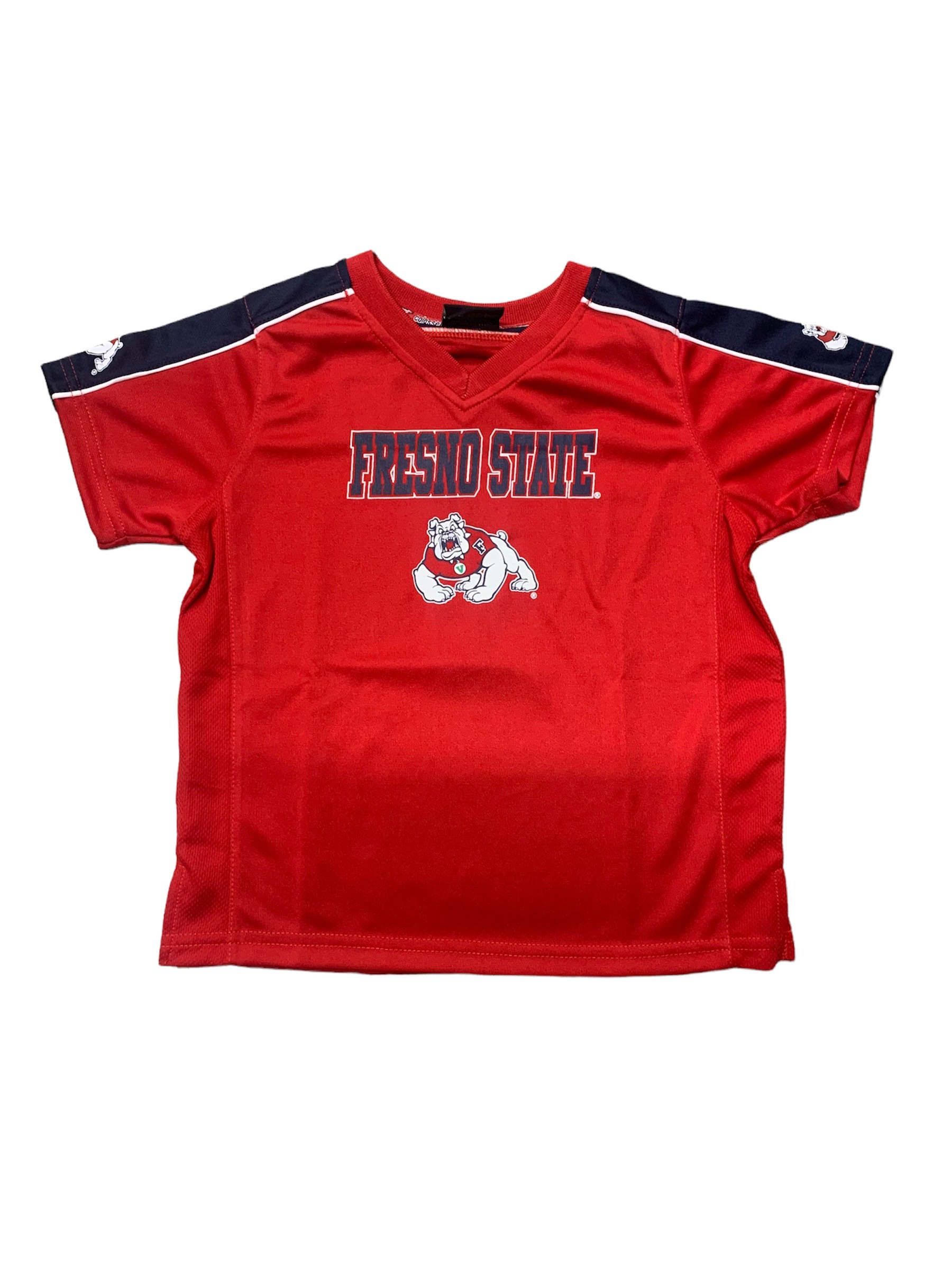 Fresno State Bulldogs Toddler Buddy Baseball Jersey T-Shirt 23 / 2T