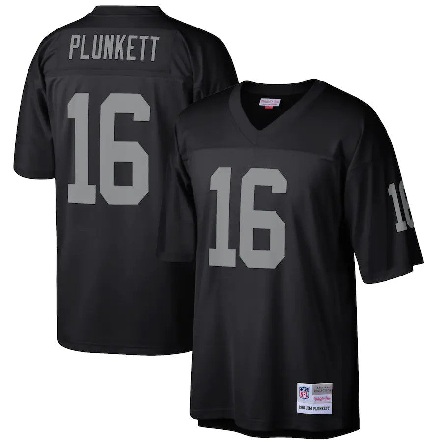 JIM PLUNKETT LAS VEGAS RAIDERS MEN S MITCHELL NESS LEGACY JERSEY JR S SPORTS