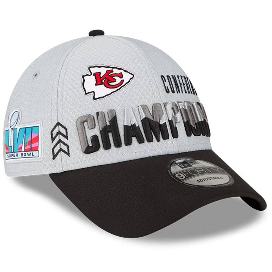 Super Bowl LVII Champions Official Locker Room Hat by New Era - Chiefs