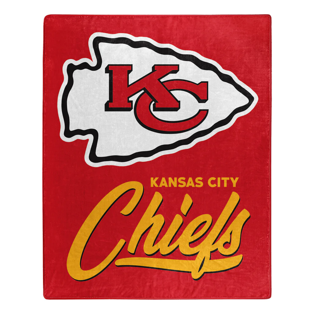 KANSAS CITY CHIEFS 50X60 BLANKET – JR'S SPORTS