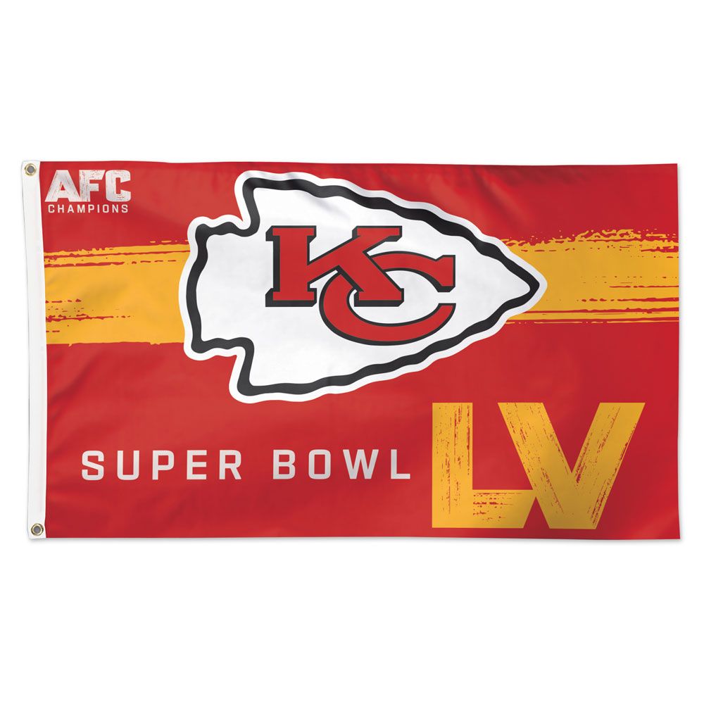 KANSAS CITY CHIEFS SUPER BOWL LV 28X40 VERTICAL HOUSE FLAG – JR'S SPORTS