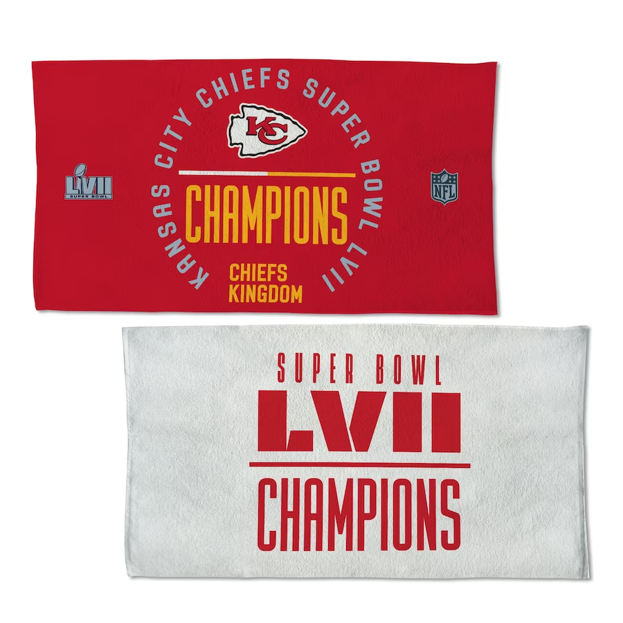 KANSAS CITY CHIEFS SUPER BOWL LVII CHAMPIONS LOCKER ROOM 22 X 42