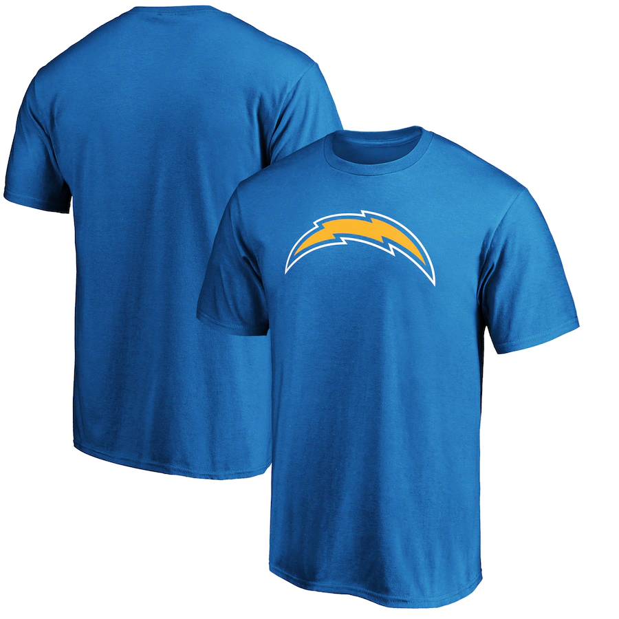 Men's Nike Powder Blue Los Angeles Chargers Primary Logo T-Shirt