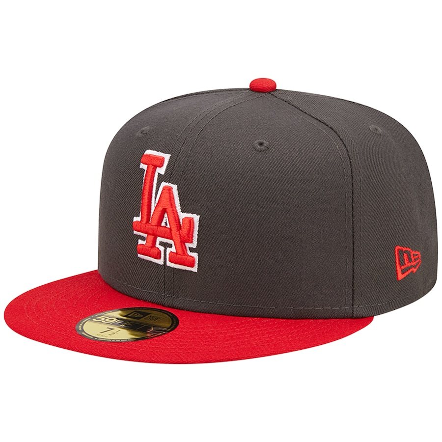 NEW ERA LA DODGERS COLOR PACK 59Fifty DK-CHARCOAL/RED (JUST IN) STCSCA
