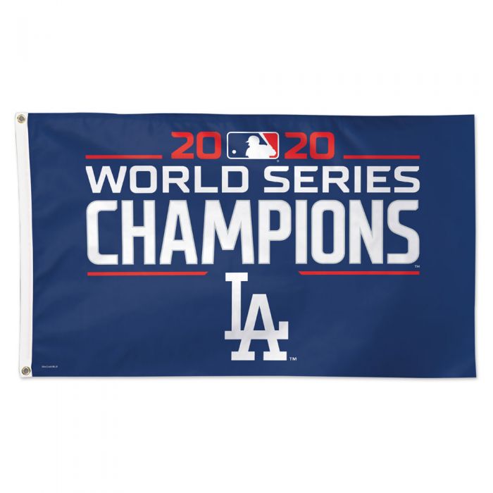 LOS ANGELES DODGERS 2020 WORLD SERIES CHAMPS TROPHY WOOD SIGN